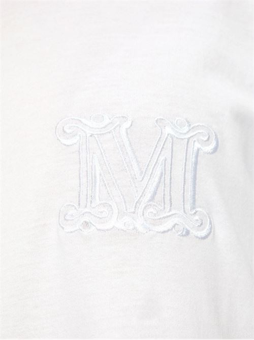 T-shirt with embroidery MAX MARA | 2421946021600MANGO001